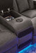 Fyne-Dyme Power Reclining Loveseat with Console - Dow Furniture (ME)