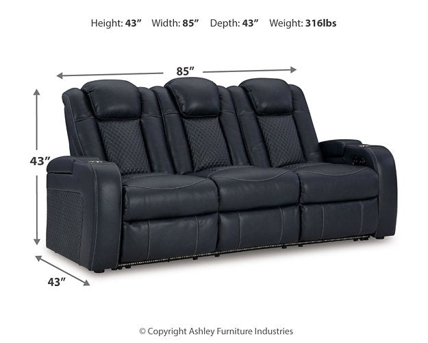 Fyne-Dyme Power Reclining Sofa - Dow Furniture (ME)