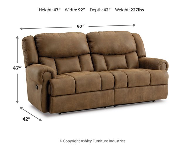 Boothbay Reclining Sofa - Dow Furniture (ME)