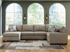 Newellen Sleeper Sectional with Chaise - Dow Furniture (ME)