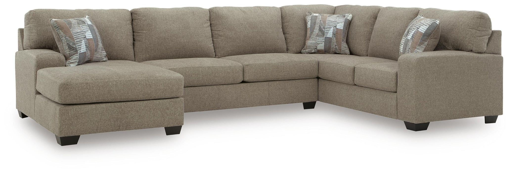 Newellen Sleeper Sectional with Chaise - Dow Furniture (ME)