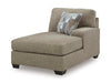 Newellen Sleeper Sectional with Chaise - Dow Furniture (ME)