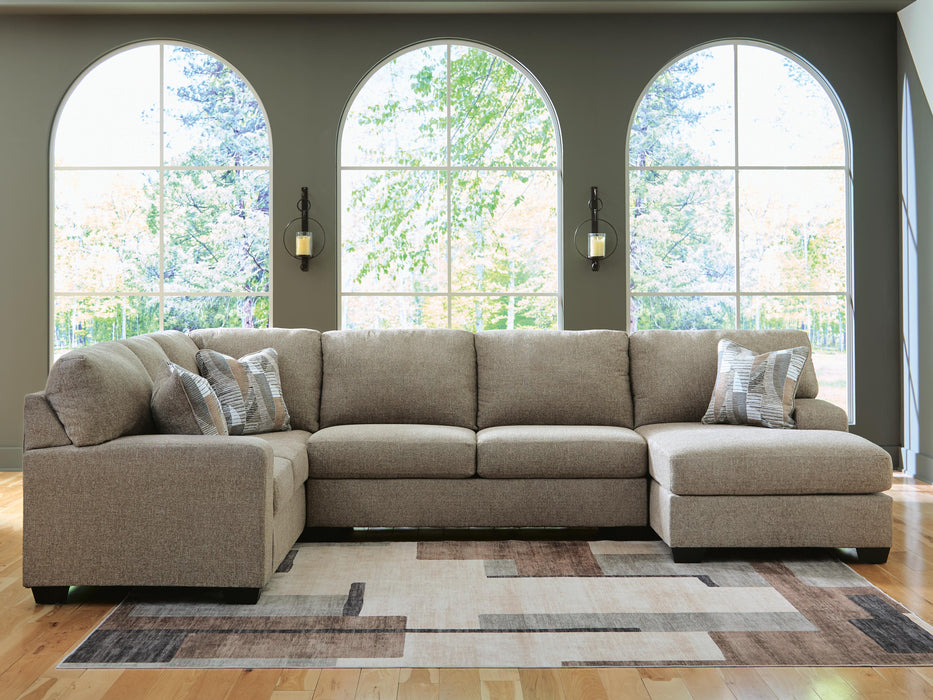 Newellen Sectional with Chaise - Dow Furniture (ME)