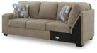 Newellen Sleeper Sectional with Chaise - Dow Furniture (ME)