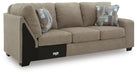 Newellen Sleeper Sectional with Chaise - Dow Furniture (ME)