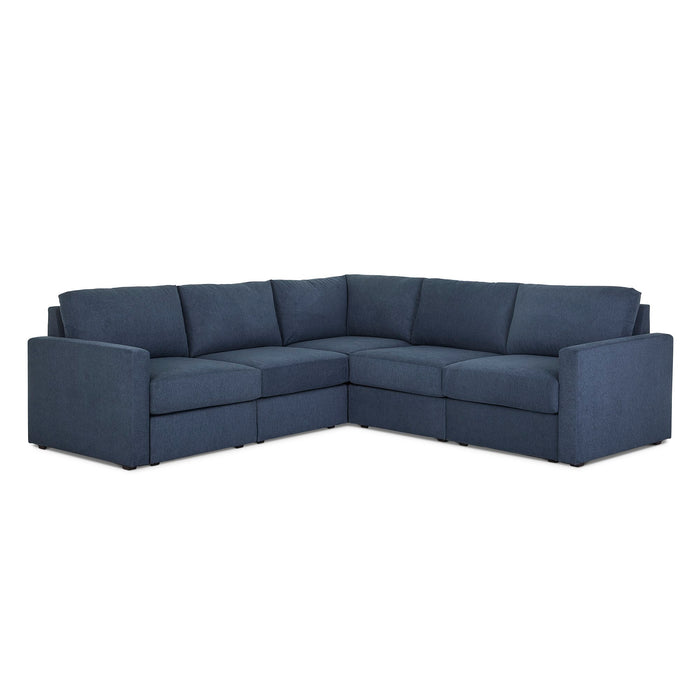 Flex 5-Seat Sectional with Standard Arm - 5000003827 - Dow Furniture (ME)