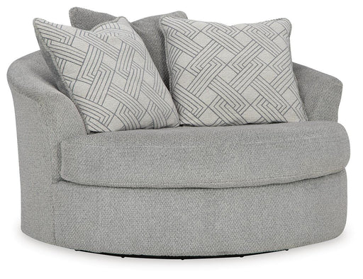 Casselbury Oversized Swivel Accent Chair - Dow Furniture (ME)