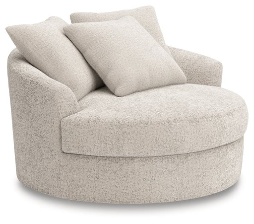 Cuddle Plush Oversized Swivel Accent Chair - Dow Furniture (ME)