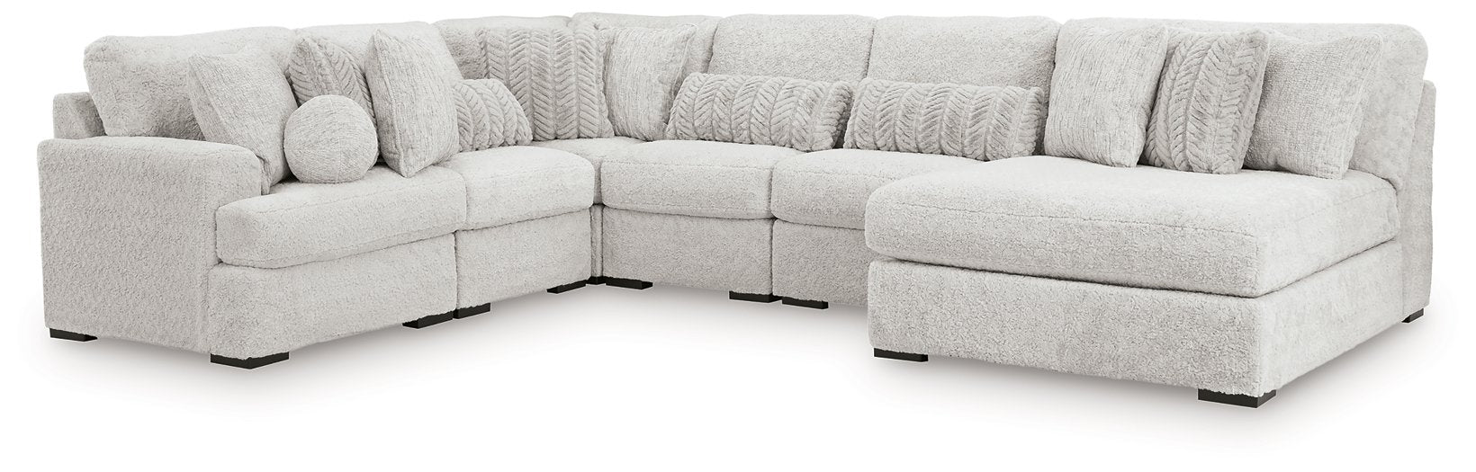 Cuddle Plush Sectional with Chaise - Dow Furniture (ME)