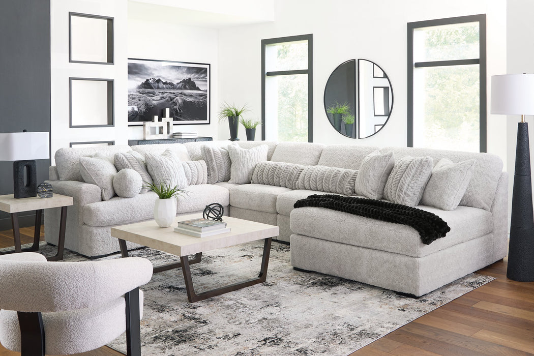 Cuddle Plush Sectional with Chaise - Dow Furniture (ME)