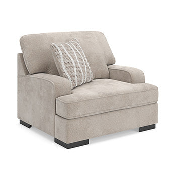 High Profile Chair & Ottoman Living Room Set - Dow Furniture (ME)