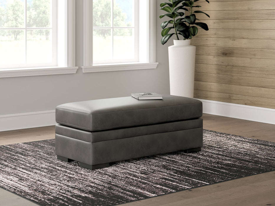 Lofton-Pike Oversized Accent Ottoman - Dow Furniture (ME)