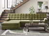 Caspian-Town Sectional with Chaise - Dow Furniture (ME)