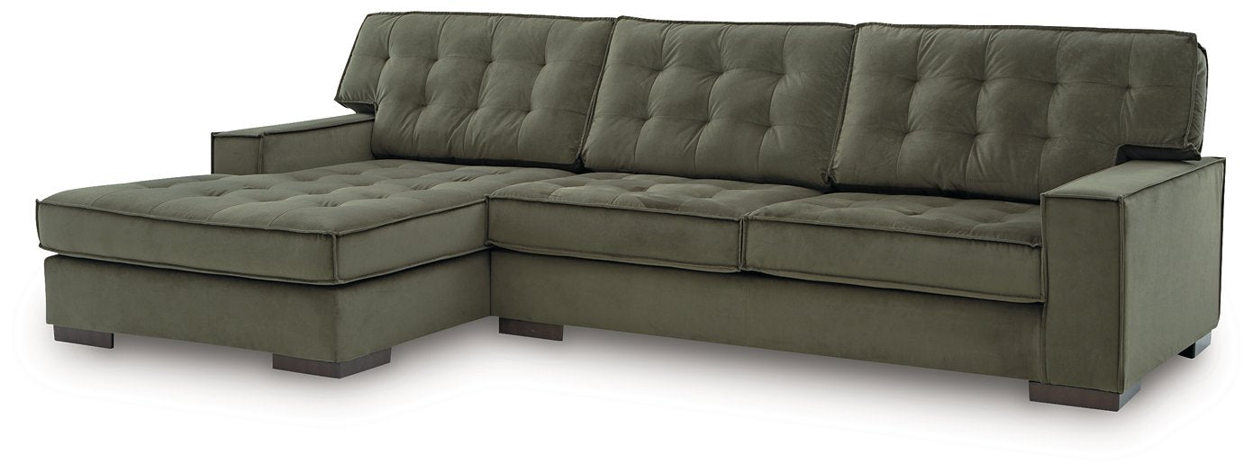 Caspian-Town Sectional with Chaise - Dow Furniture (ME)
