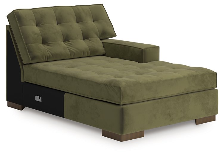 Caspian-Town Sectional with Chaise - Dow Furniture (ME)