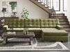 Caspian-Town Sectional with Chaise - Dow Furniture (ME)