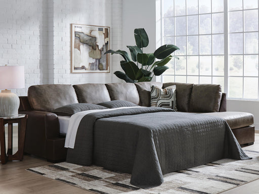 Castille Way Sleeper Sectional with Chaise - Dow Furniture (ME)