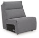 Modmax II Power Reclining Sectional with Audio Consoles - Dow Furniture (ME)