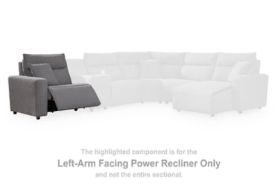 Modmax II Power Reclining Sectional with Audio Consoles - Dow Furniture (ME)