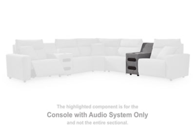 Modmax II Power Reclining Sectional with Audio Consoles - Dow Furniture (ME)