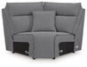 Modmax II Power Reclining Sectional with Audio Consoles - Dow Furniture (ME)