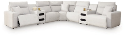 Modmax II Power Reclining Sectional with Audio Consoles - Dow Furniture (ME)