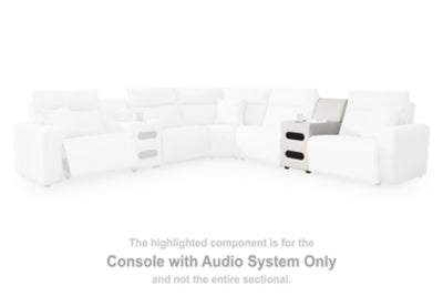 Modmax II Power Reclining Sectional with Audio Consoles - Dow Furniture (ME)