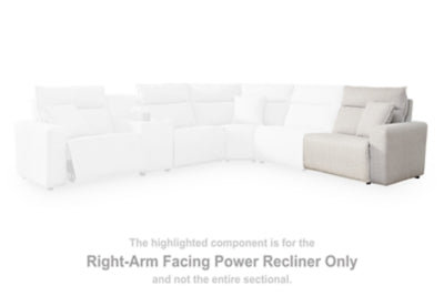 Modmax II Power Reclining Sectional with Audio Consoles - Dow Furniture (ME)