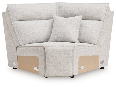 Modmax II Power Reclining Sectional with Audio Consoles - Dow Furniture (ME)