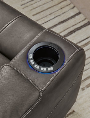 Feazada Power Recliner - Dow Furniture (ME)