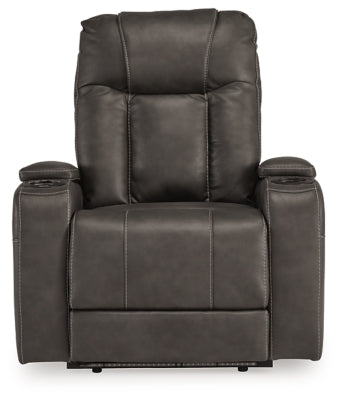 Feazada Power Recliner - Dow Furniture (ME)