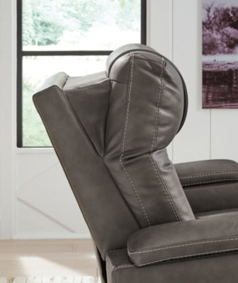 Feazada Power Recliner - Dow Furniture (ME)