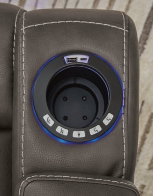Feazada Power Recliner - Dow Furniture (ME)