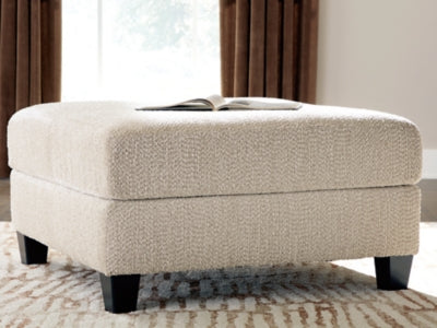 Steelwater Retreat Oversized Accent Ottoman - Dow Furniture (ME)