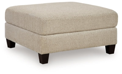 Steelwater Retreat Oversized Accent Ottoman - Dow Furniture (ME)