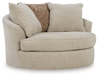 Steelwater Retreat Oversized Swivel Accent Chair - Dow Furniture (ME)