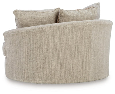 Steelwater Retreat Oversized Swivel Accent Chair - Dow Furniture (ME)