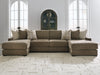Camellia-Court Double Chaise Sectional - Dow Furniture (ME)