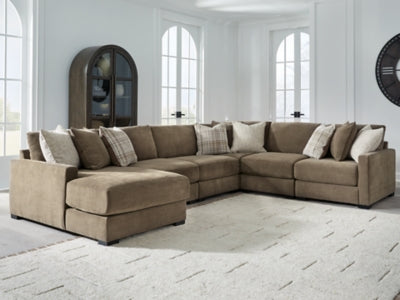 Camellia-Court Sectional with Chaise - Dow Furniture (ME)