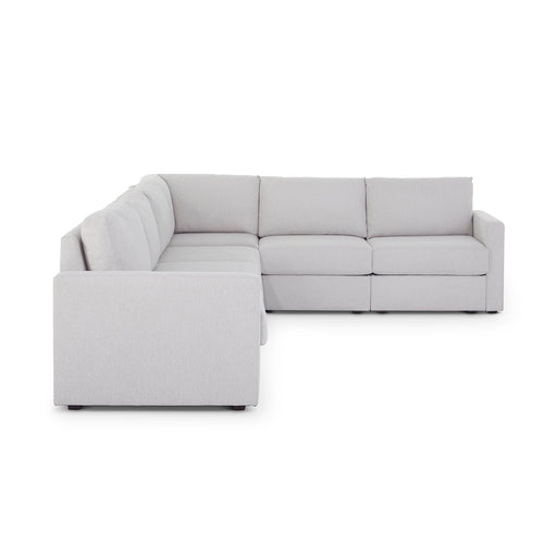 Flex 6-Seat Sectional with Standard Arm - 5000003532 - Dow Furniture (ME)