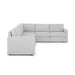 Flex 6-Seat Sectional with Standard Arm - 5000003532 - Dow Furniture (ME)