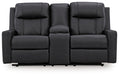Mackmenville Reclining Loveseat with Console - Dow Furniture (ME)
