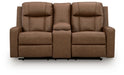 Mackmenville Reclining Loveseat with Console - Dow Furniture (ME)