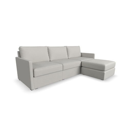 Flex Sofa with Narrow Arm and Ottoman - Dow Furniture (ME)