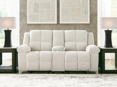 Orlen Reclining Loveseat with Console - Dow Furniture (ME)