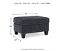 Abinger Ottoman - Dow Furniture (ME)