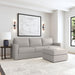 Flex Sofa with Standard Arm and Ottoman - Dow Furniture (ME)