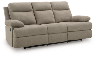 Side-Swipe Reclining Sofa with Drop Down Table - Dow Furniture (ME)