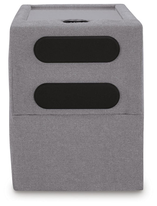 Modmax Balanced Sectional with Audio and Storage Consoles