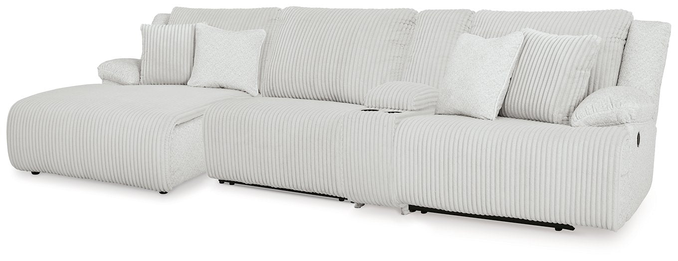 Top Tier Reclining Sectional with Chaise - Dow Furniture (ME)